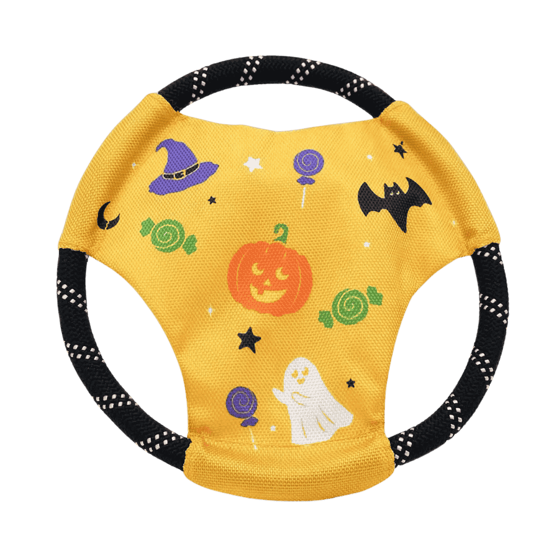 Frisbee Halloween chien ZippyPaws Rope Gliderz