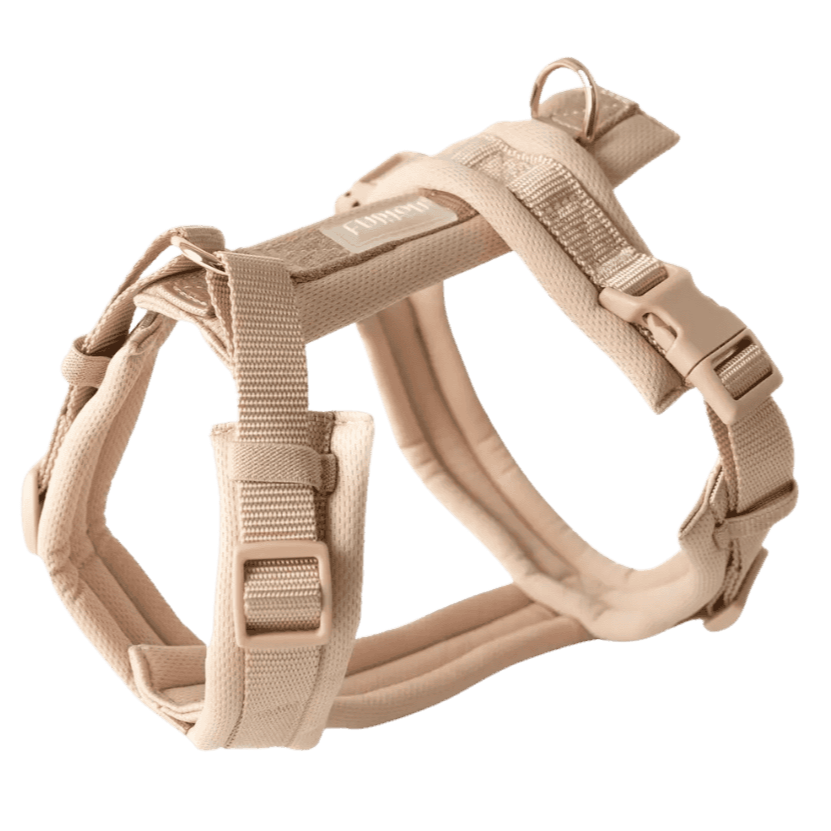 Harnais chien confort Furlou beige