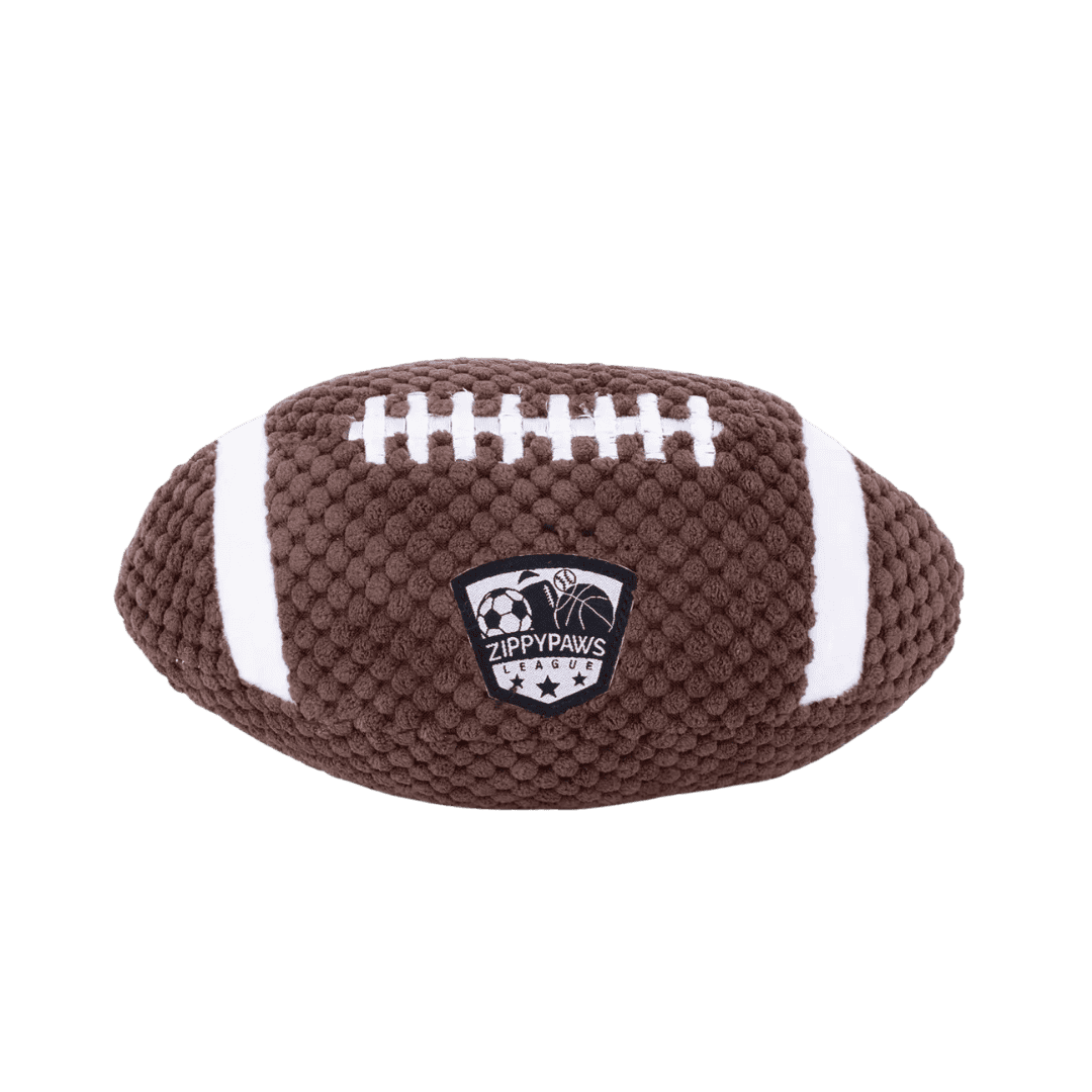 Jouet ballon chien ZippyPaws SportsBallz Football – interactif et résistant