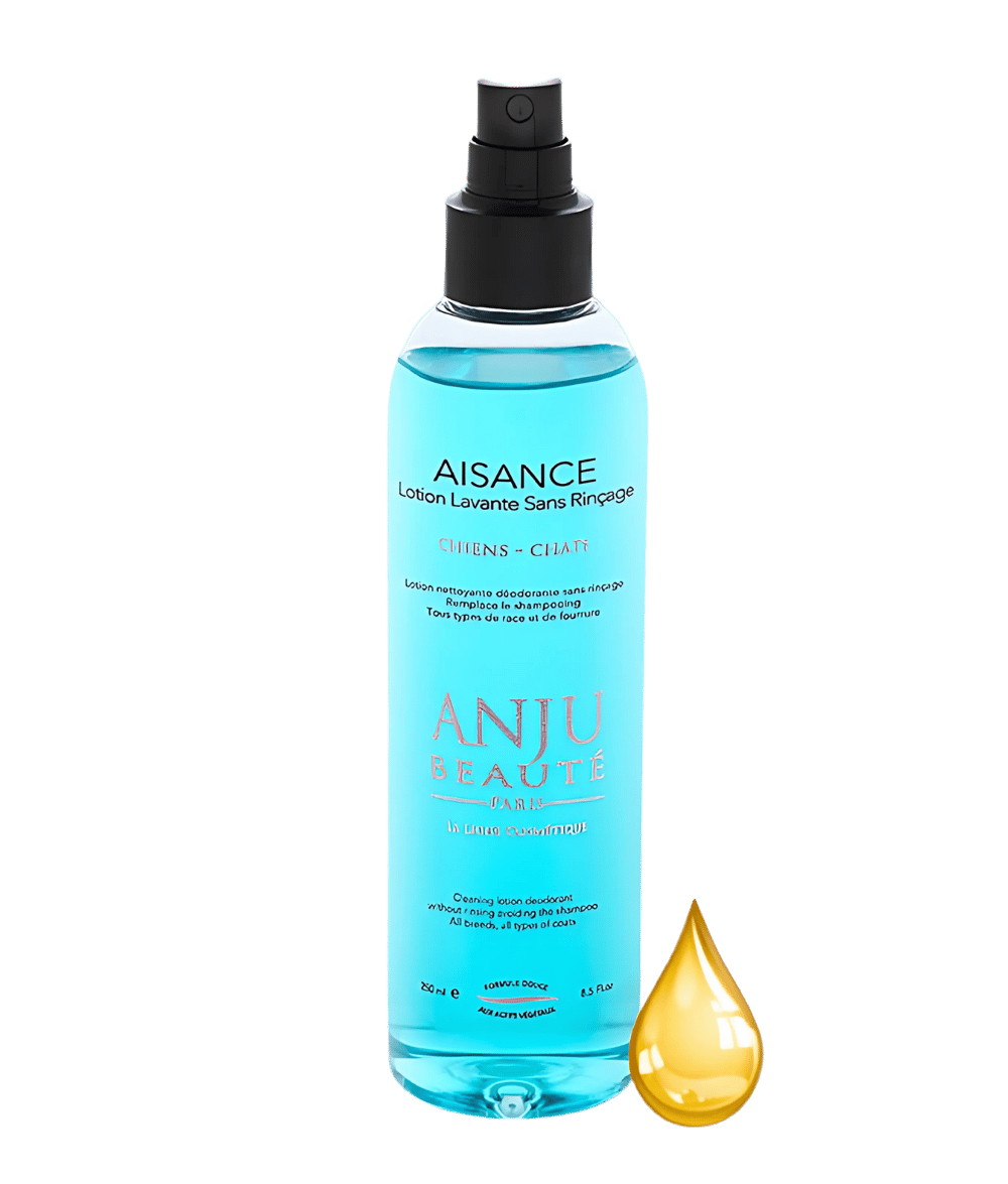 Lotion nettoyante sans rinçage pour chien – nettoyage express