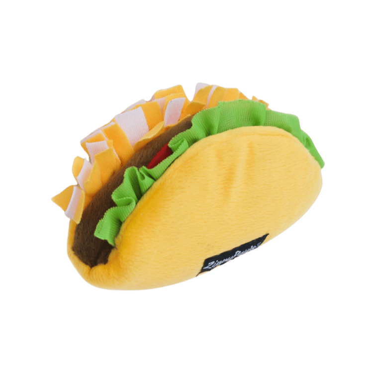 jouet en forme de tacos pour chien gourmand