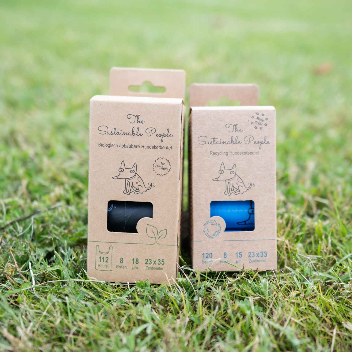 sac crottes chien biodégradable avec poignées Sustainable