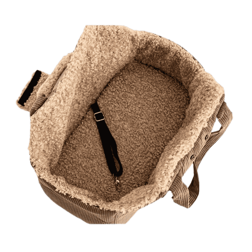 Intérieur du sac pour chien de petite taille