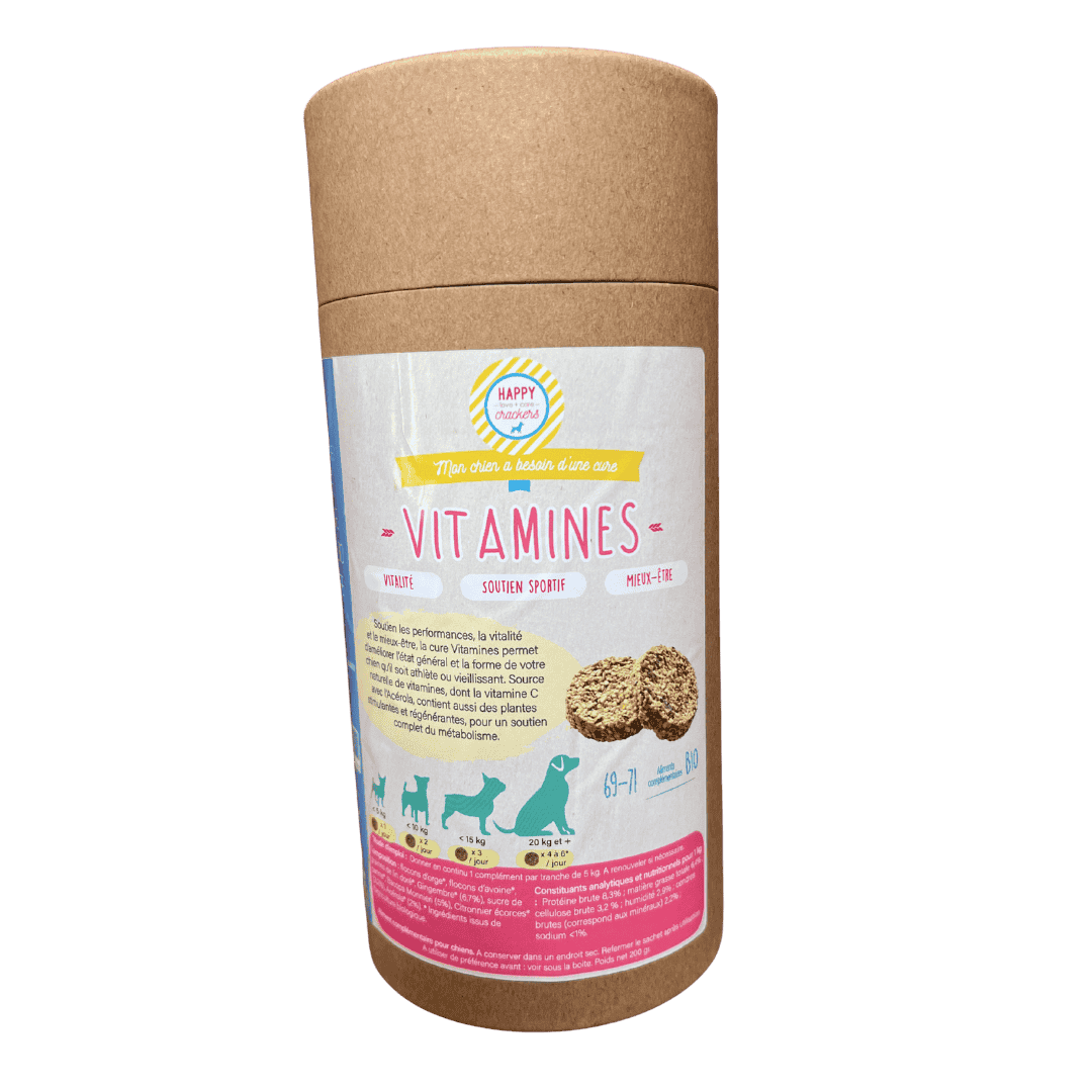 Vitamines pour chien bio sous forme de palets