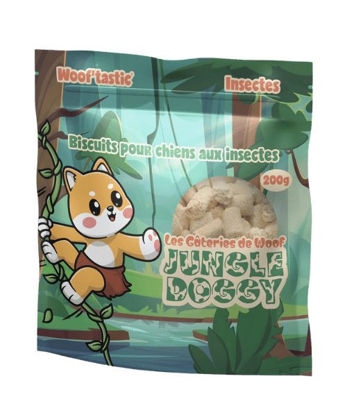 Biscuits chiens aux insectes Jungle Doggy