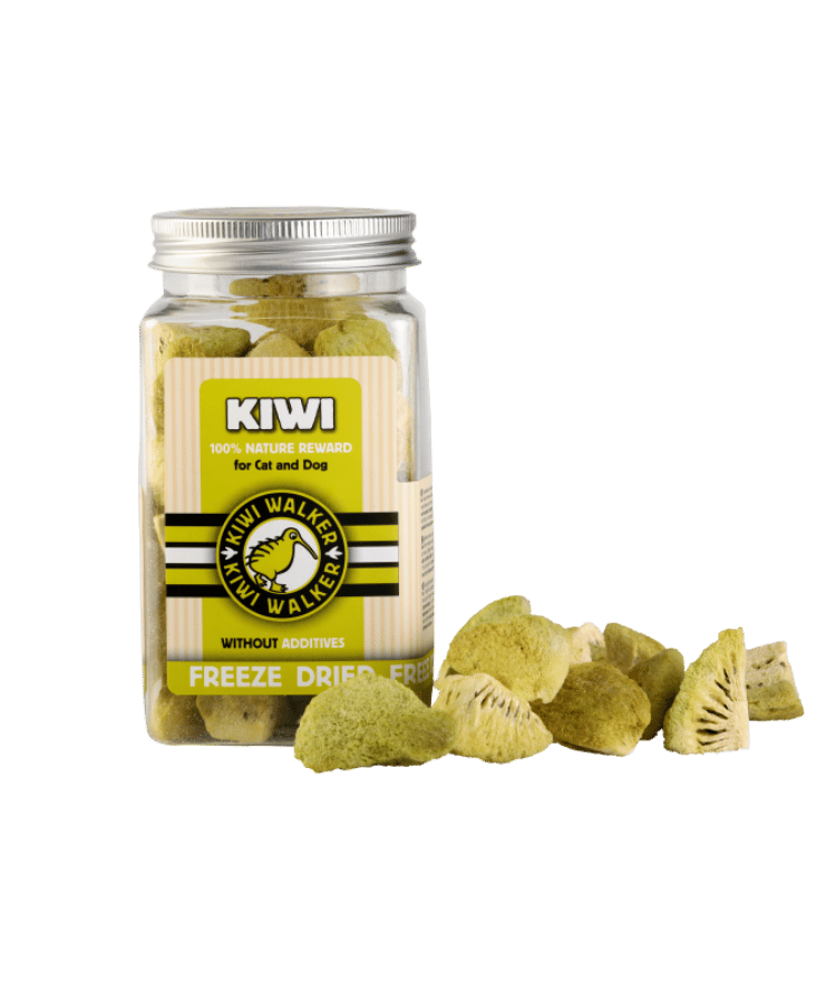 Friandises lyophilisées pour chien goût kiwi