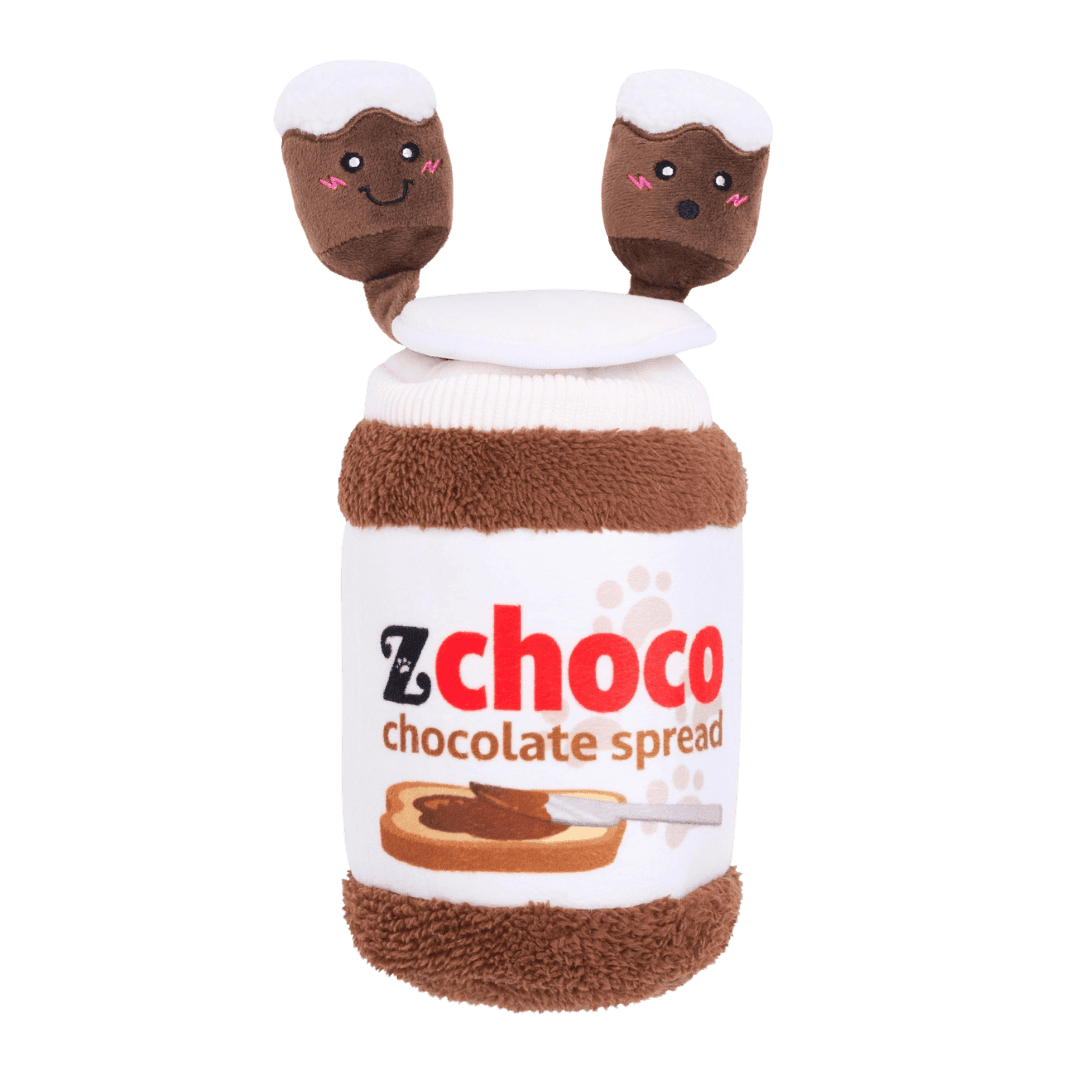 jouet pot de pâte à tartiner chien Bungee Burrow ZippyPaws