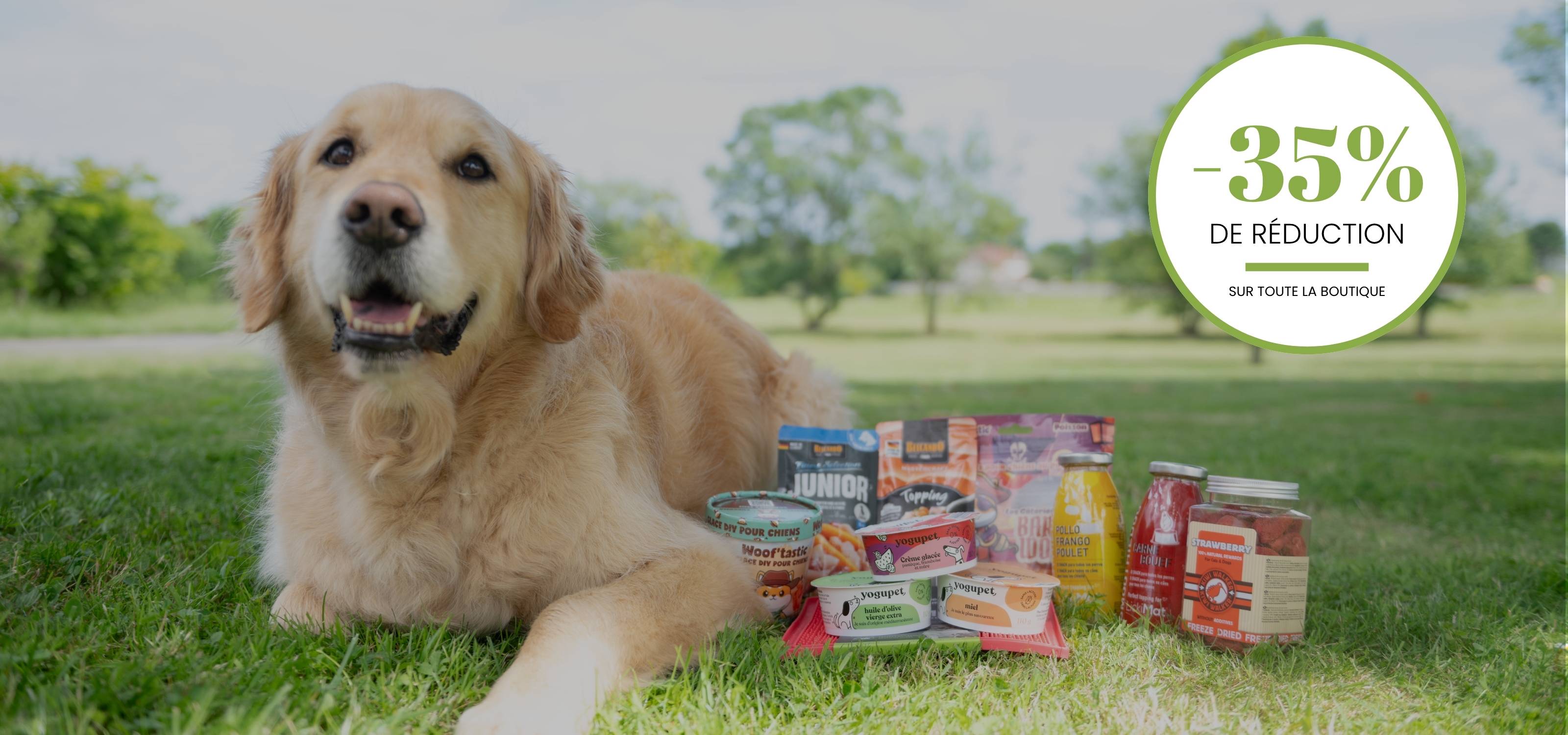 Soldes d'été sur la boutique pour chien Trop Wouaf